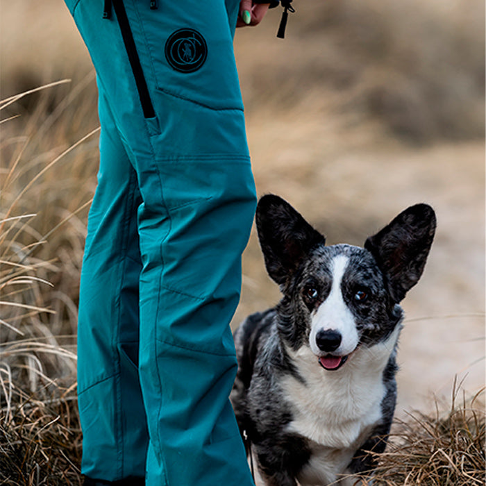 Hundelufter skalbukser Viggo turkis