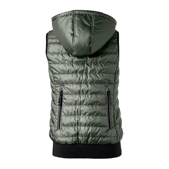 Vatteret Hundeluftervest Obelix Olivengrøn - Maxi Zoo Danmark