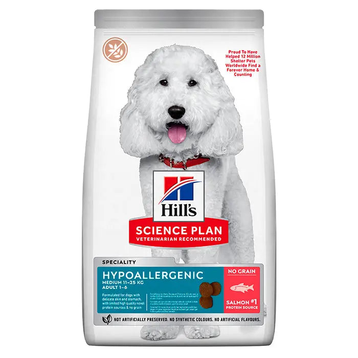 Adult Hypoallergenic Medium laks 14 kg - Maxi Zoo Danmark
