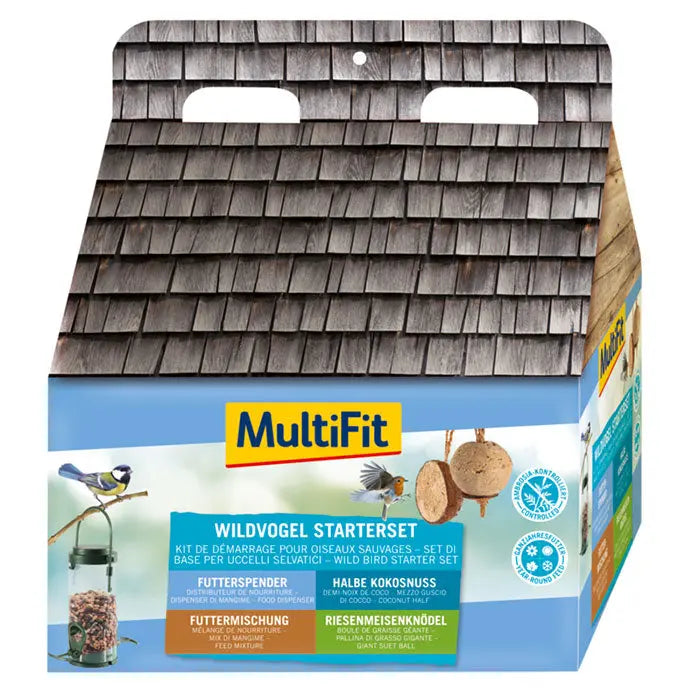 Fuglehus startersæt 4 stk. - Maxi Zoo Danmark