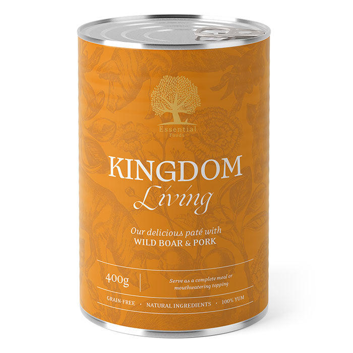 Adult Paté Kingdom Living vildsvin 400 g