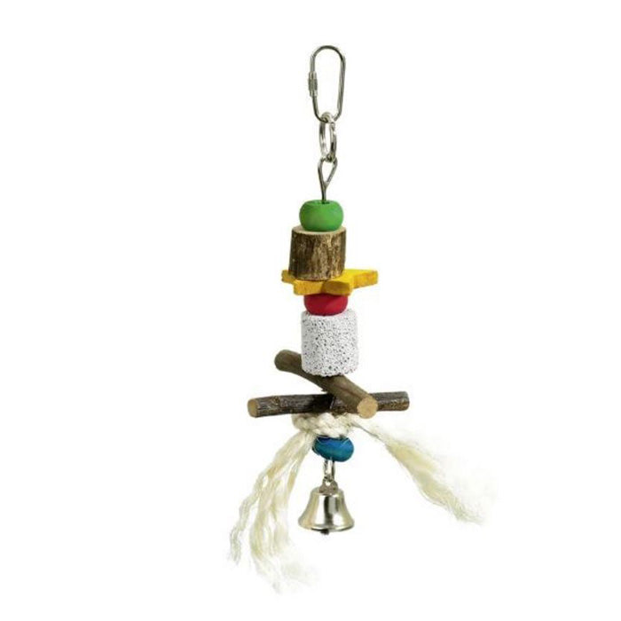 Lava træ m/klokke 21 cm