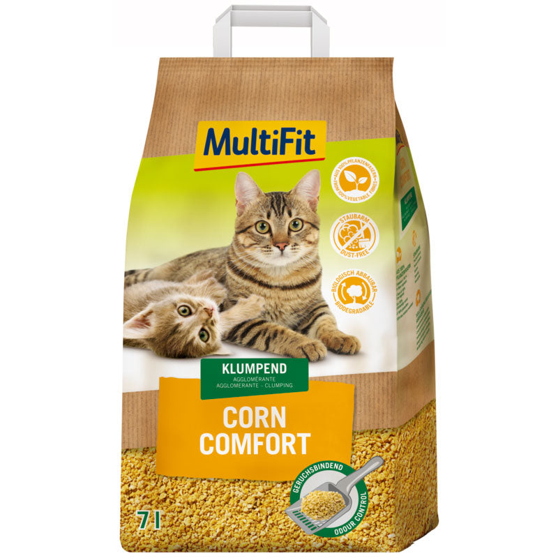 Kattegrus Corn Comfort klumpende 7 l