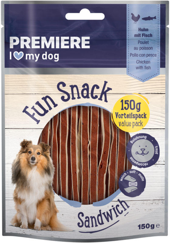 Meat sandwich kylling, fisk 150 g