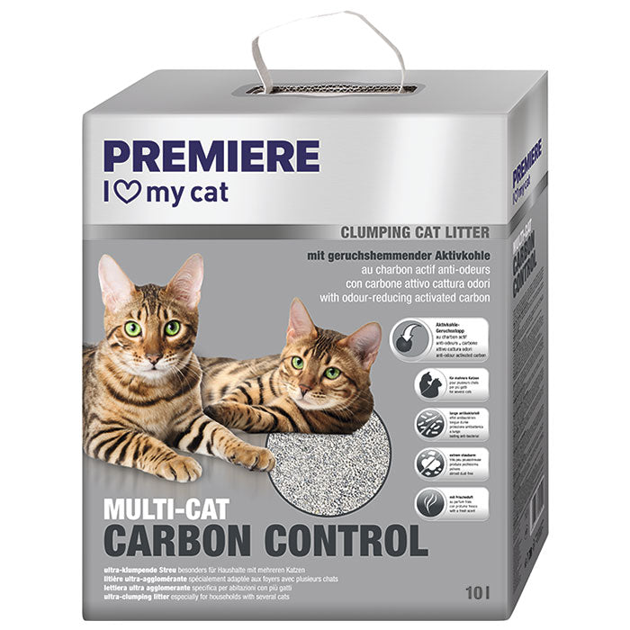 Kattegrus Carbon Control Klumpende 10 l