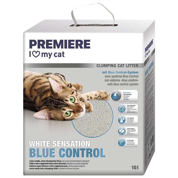 Kattegrus White Sensation Klumpende 10 l