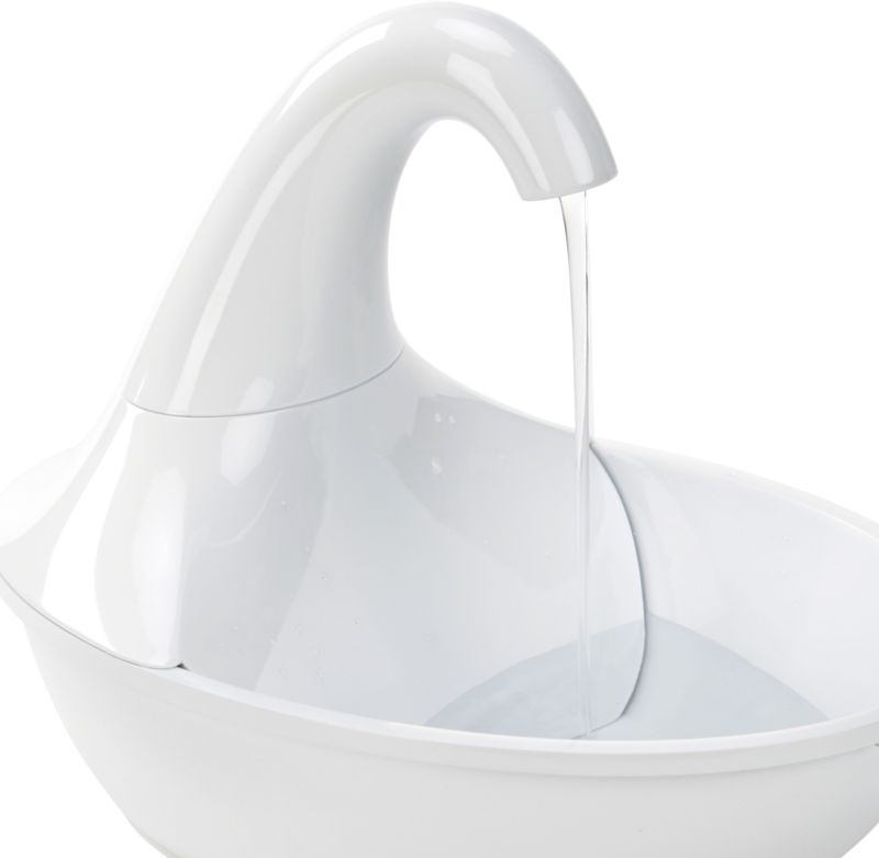 Drikkefontæne Wave 1,8 l hvid