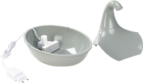 Drikkefontæne Wave 1,8 l grå