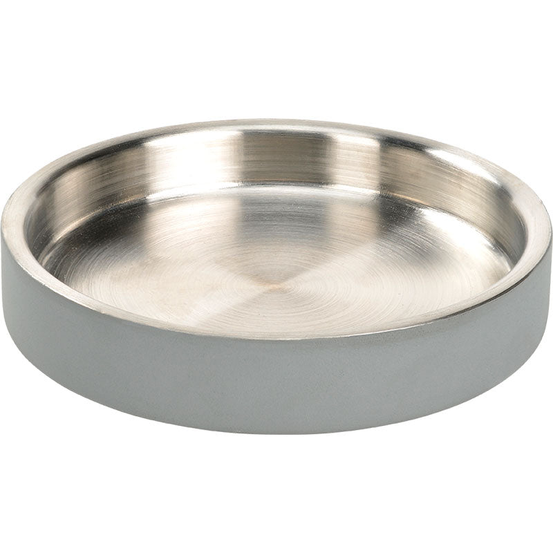 Rustfri skål 170 ml grå - Maxi Zoo Danmark