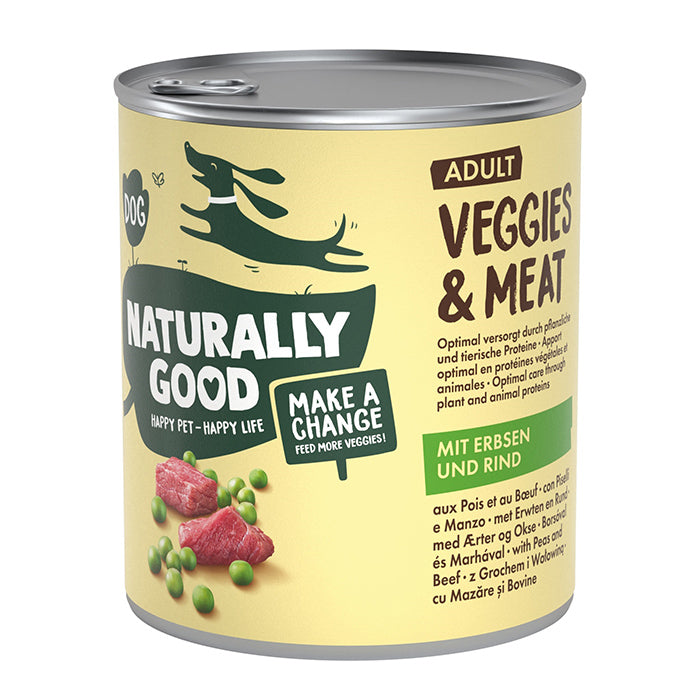 Adult ærter og okse 800 g