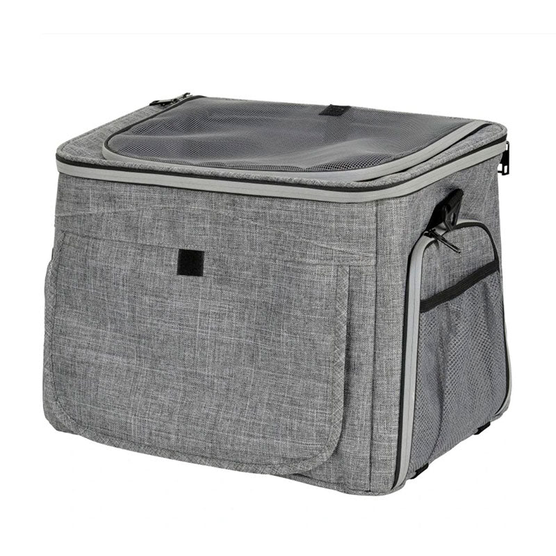 Cykelkurv 41x47x39 cm sort