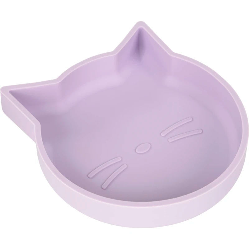 Silikoneskål Pepe & Kitty lilla