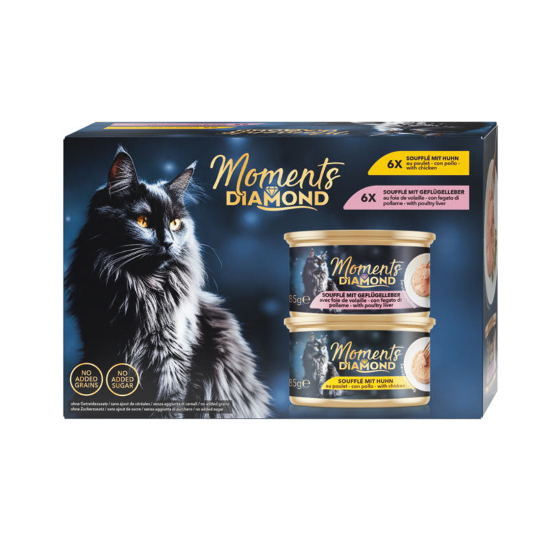 Menuboks Diamond dåse kylling, fjerkrælever 12x85 g