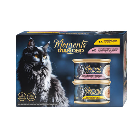 Menuboks Diamond dåse kylling, fjerkrælever 12x85 g