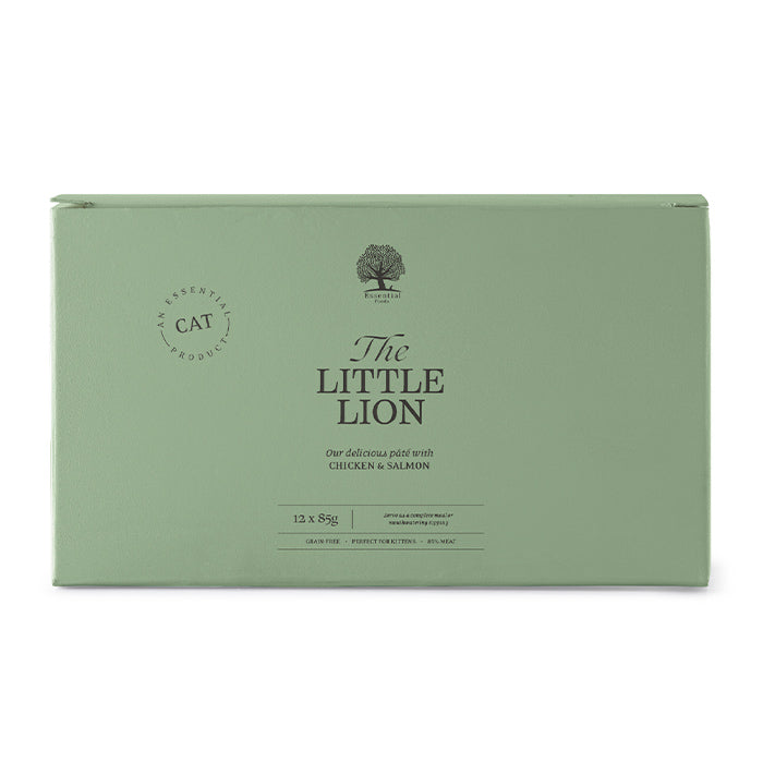 The Little Lion Pâté menuboks kylling & kalkun 12x85 g