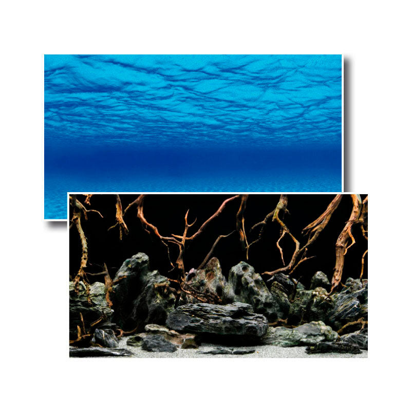 Akvariebaggrund Mystic 45x100 cm