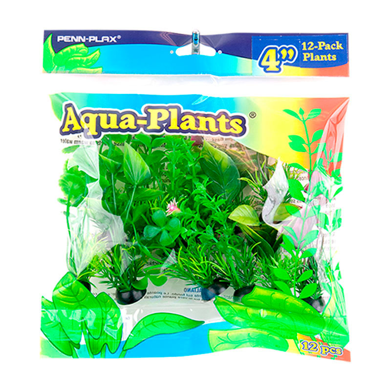 Akvariedek. Plastikplanter 12 stk 19,05x6,35x16,51 cm - Maxi Zoo Danmark