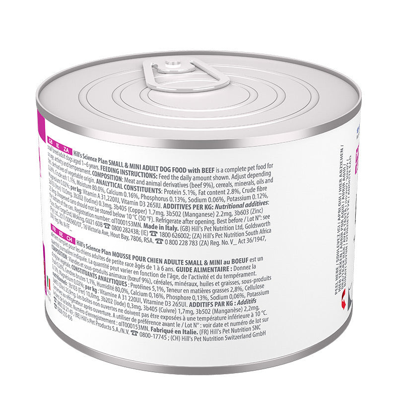 Adult Small & Mini oksekød 200 g