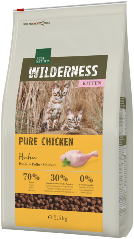 Kitten Wilderness Pure Chicken 2,5 kg