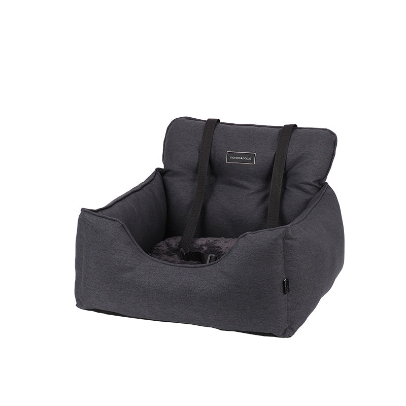 Cozy luksus bilsæde 53x50x35 cm koksgrå