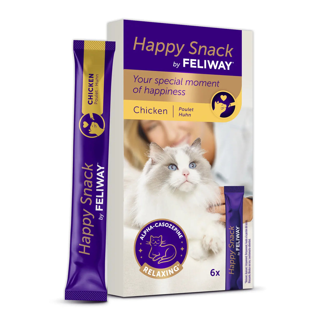 Happy Snack by FELIWAY 6x15 g - Maxi Zoo Danmark