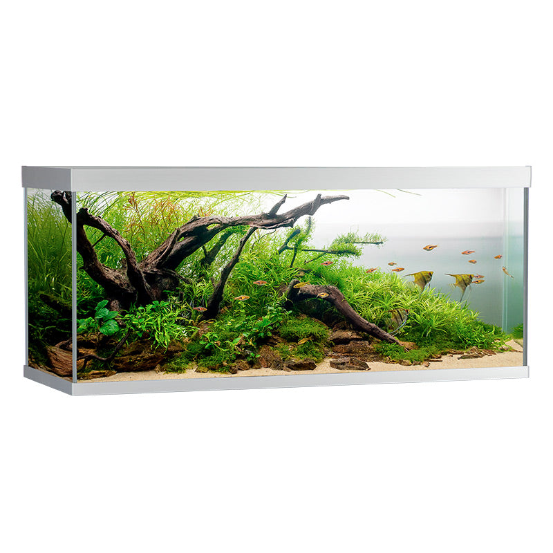 Akvarium ELEMENT 240 l 120x40x53 cm sølv