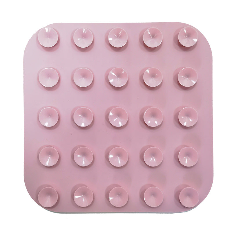 Slikkemåtte 20x20 cm lyserød