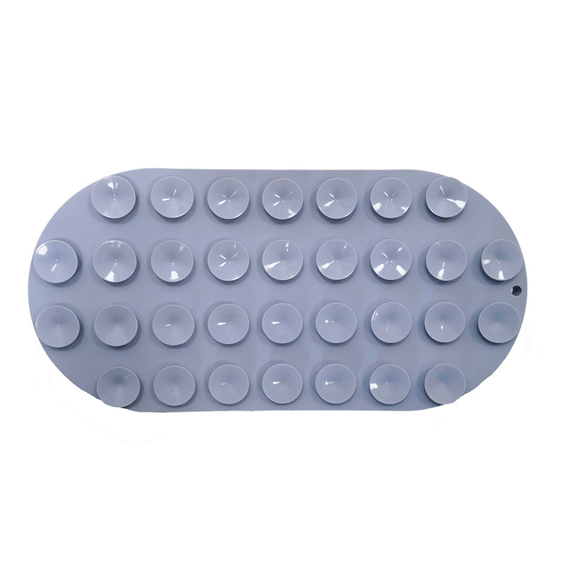 Slikkemåtte 3i1 32x16,5 cm grå