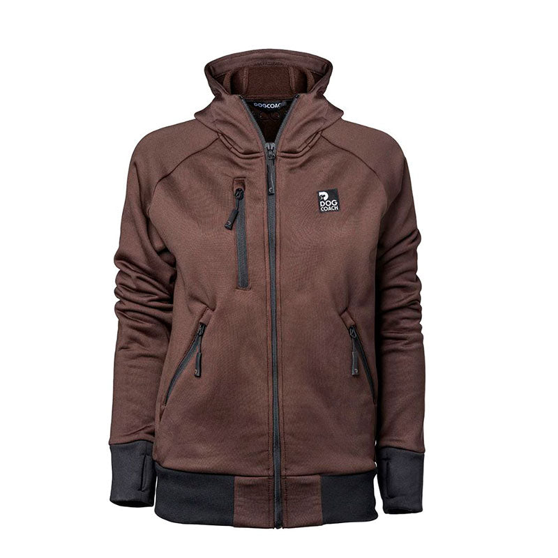 Hundelufter Hoodie S Bison remix (brun)