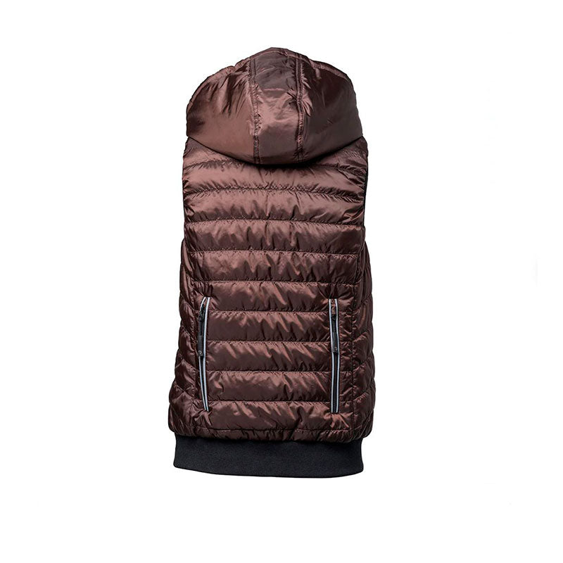 Vatteret Hundeluftervest Brun - Maxi Zoo Danmark