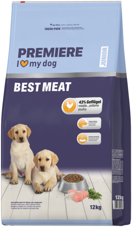 Premiere, hundefoder, god kvalitet