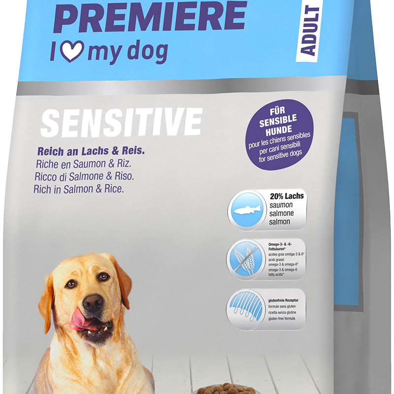Adult Sensitive laks, ris 12 kg