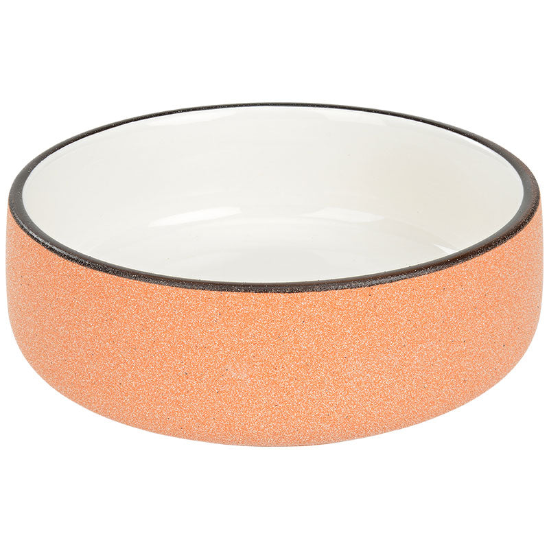 Keramikskål Crude 350 ml orange
