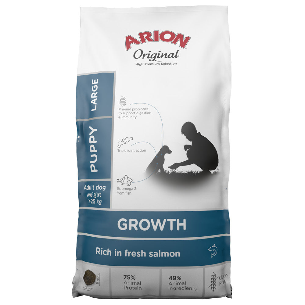 Junior Original Growth Large fisk 2 kg