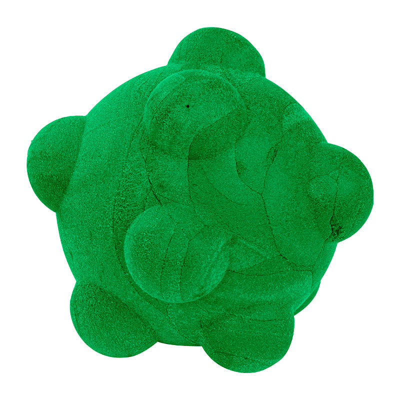 TPR bold m/knopper 7 cm blå/grøn