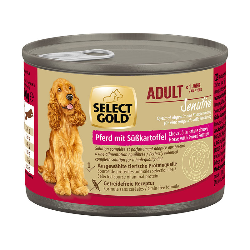 Adult Sensetive hest, sød kartofel 200g