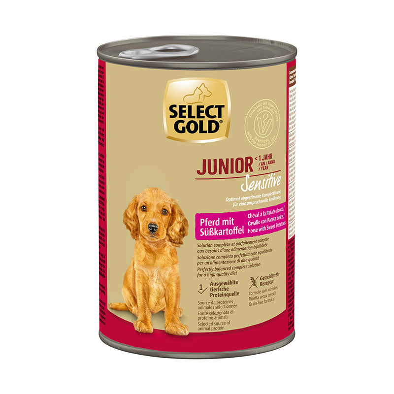 Junior Sensitivehest, sød kartofel 400g