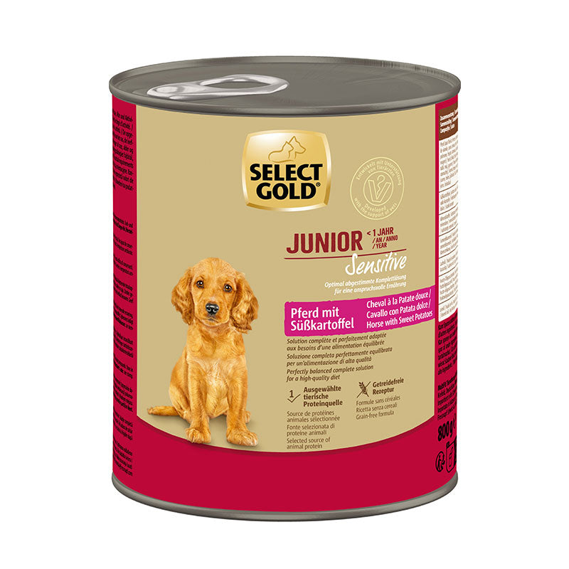 Junior Sensitivehest, sød kartofel 800g