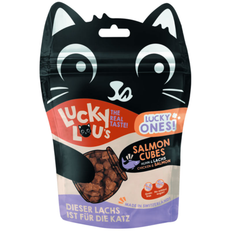 Cubes 80 g laks, kylling