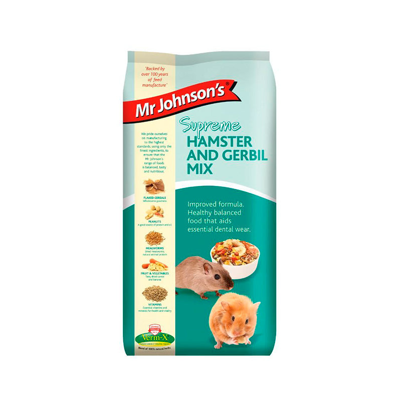 Supreme hamster og ørkenrotte 900 g