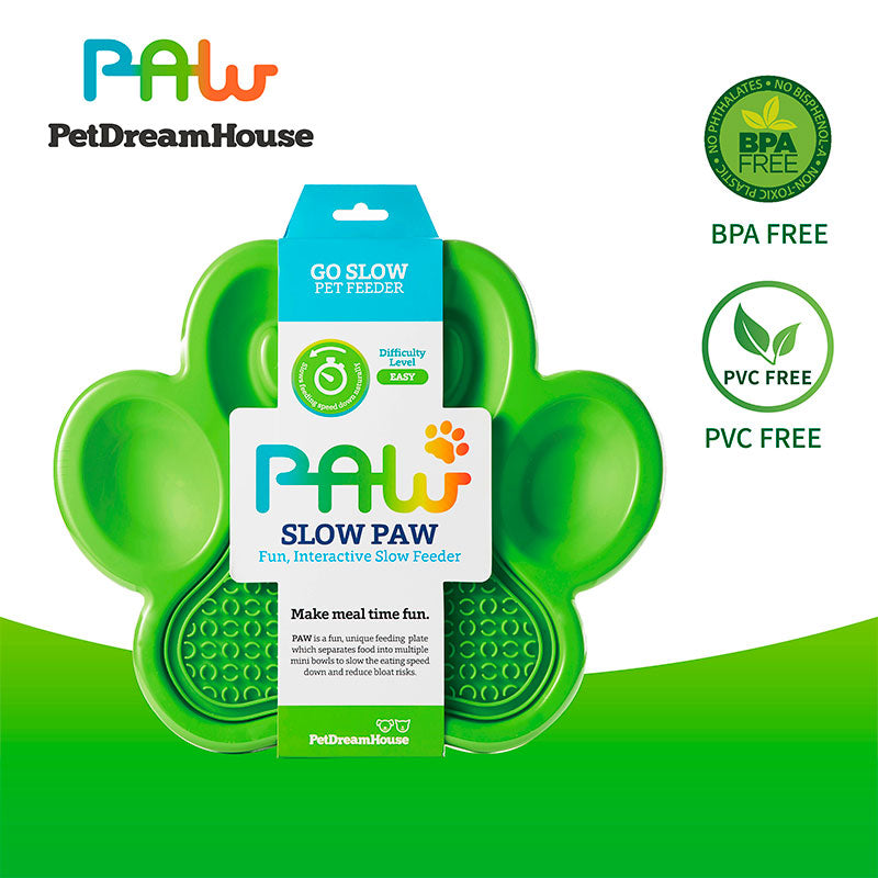 Slow Feeder Lick Pad 36x30x3 cm grøn - Maxi Zoo Danmark