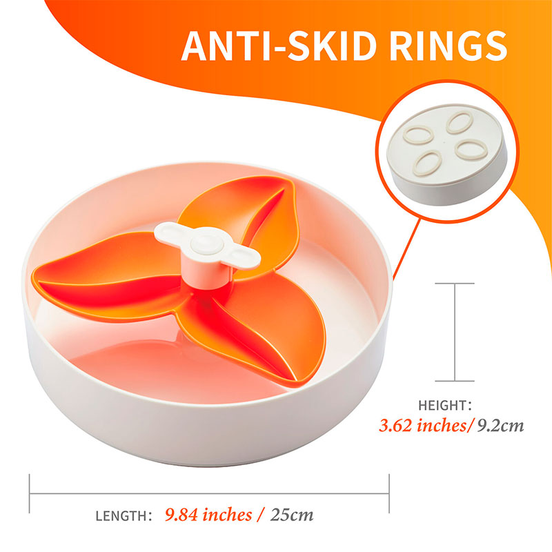 Interactive Feeder Bourgainvillea Easy 25x9,2 cm orange - Maxi Zoo Danmark