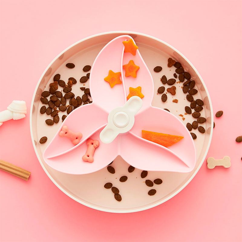 Interactive Feeder Bourgainvillea Easy 25x9,2 cm lyserød - Maxi Zoo Danmark