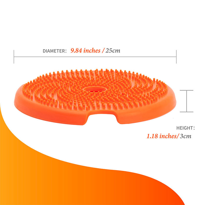 Lick Flying Disc 25x3 cm orange - Maxi Zoo Danmark
