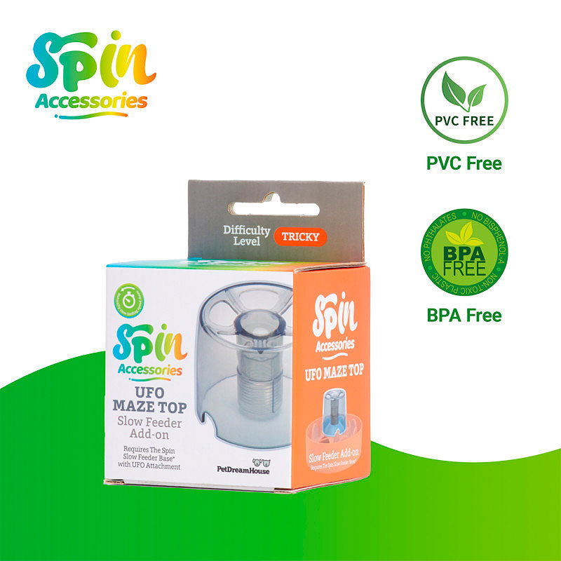 Ufo Maze Disc Dispenser 10x10x7,5 cm - Maxi Zoo Danmark