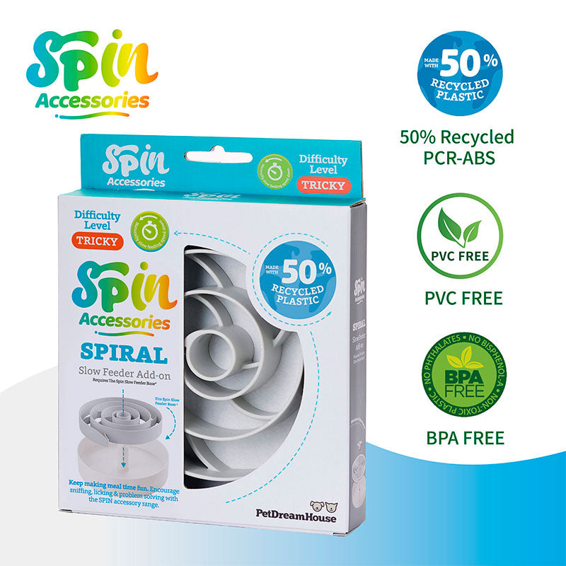 Spiral 22,5x4 cm orange - Maxi Zoo Danmark