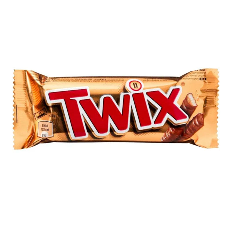 Twix chokoladebar 50 g - Maxi Zoo Danmark