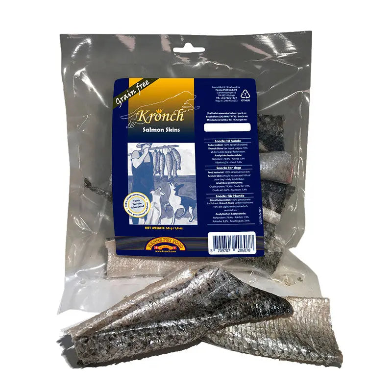 Salmon Skins 50 g - Maxi Zoo Danmark