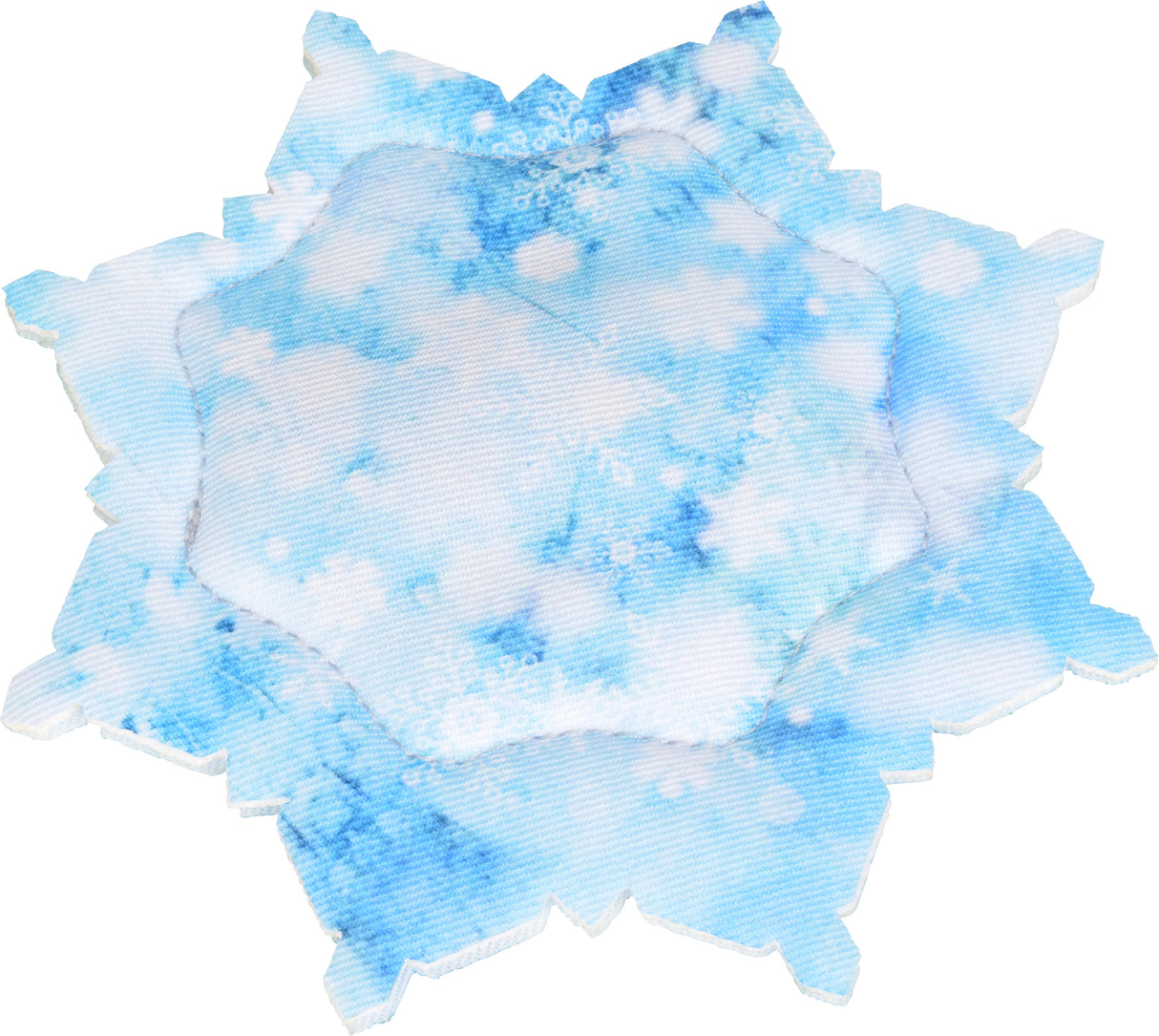 XMAS hyggepude snefnug med baldrian 12x12 cm