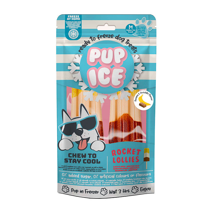 Raket is banan/chokolade 2 stk